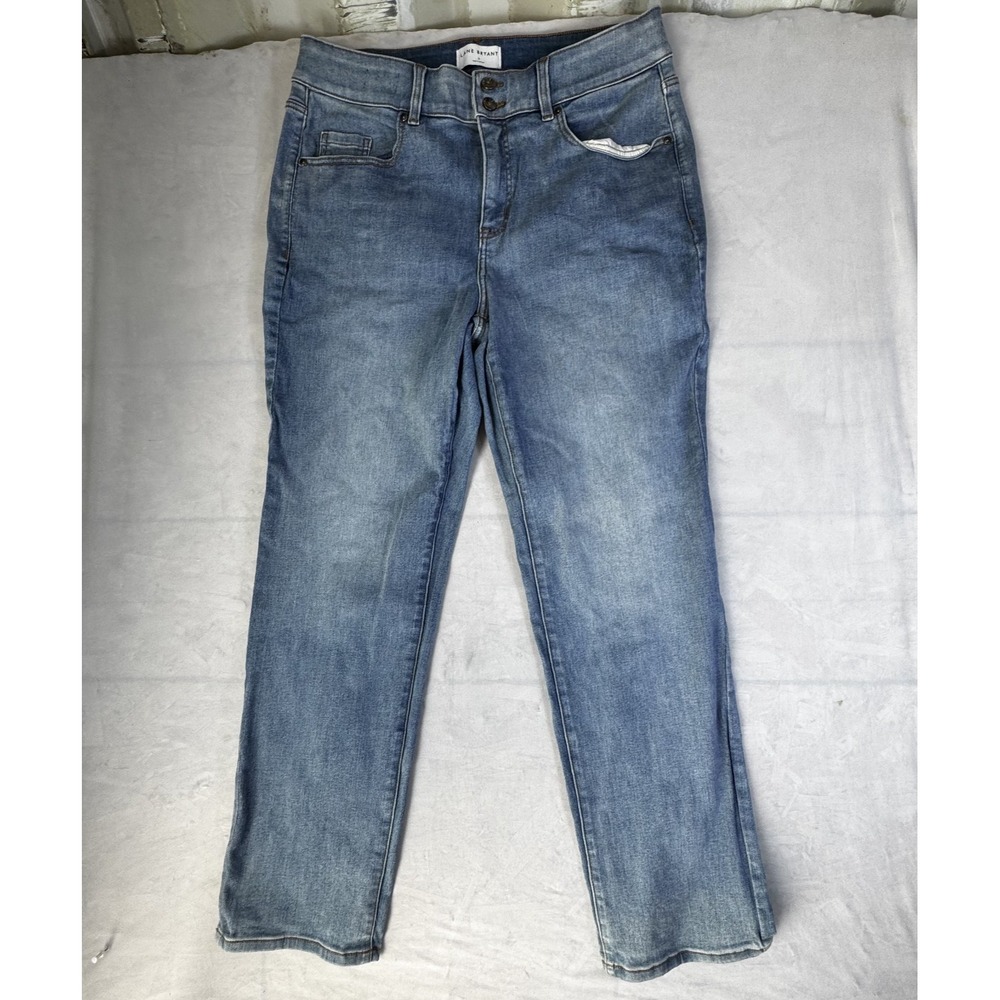 Lane Bryant Womens Genius Straight Leg Jeans‎ Blue Denim Classic Fit 5 Pocket 16